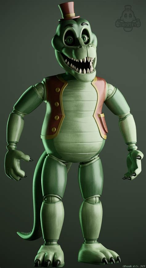 The First Look At Chomper The Star Animatronic From My Game Chompers