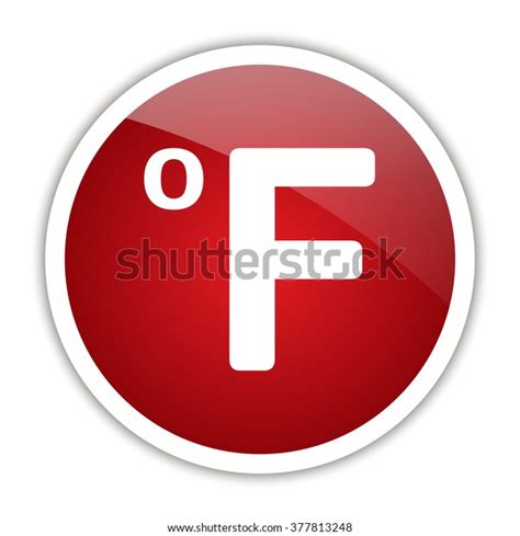 Fahrenheit Symbol Icon Stock Illustration 377813248 Shutterstock