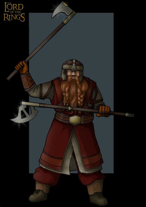 Gimli Commission By Nightwing1975 On Deviantart