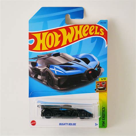 Hot Wheels Bugatti Bolide Black Hw Exotics N Case Ebay