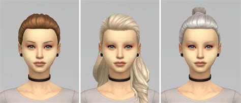 Sims 4 Hairs ~ Kalewa A Toddler S Hair Pack Bfb