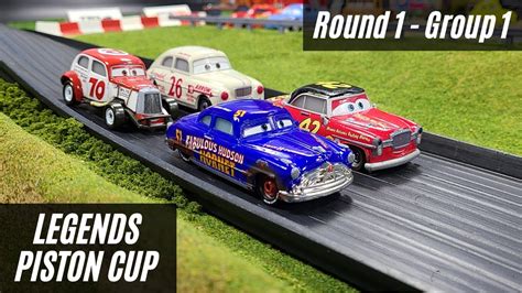 Doc Hudson Is Back Disney Cars Legends Piston Cup Round Group