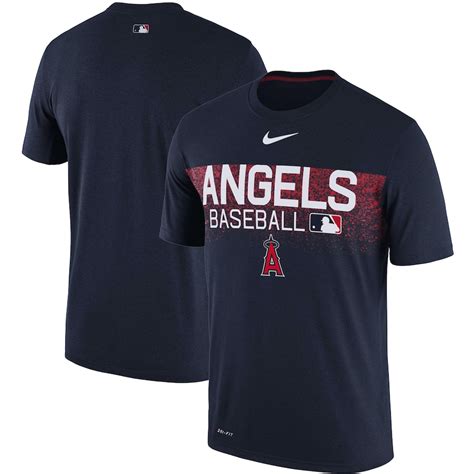 Mens Los Angeles Angels Nike Navy Authentic Collection Legend Team