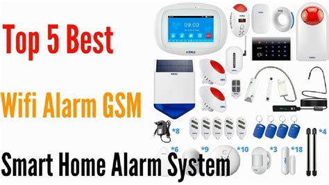 Top 5 Wifi Alarm Gsm Smart Home Alarm System Youtube