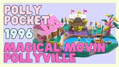 Toy Tour 1996 Magical Movin Pollyville Vintage Polly Pocket