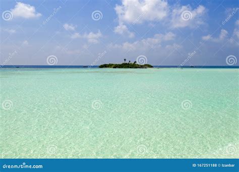 Maldive Aerial View Panorama Landscape Stock Photo Image Of View