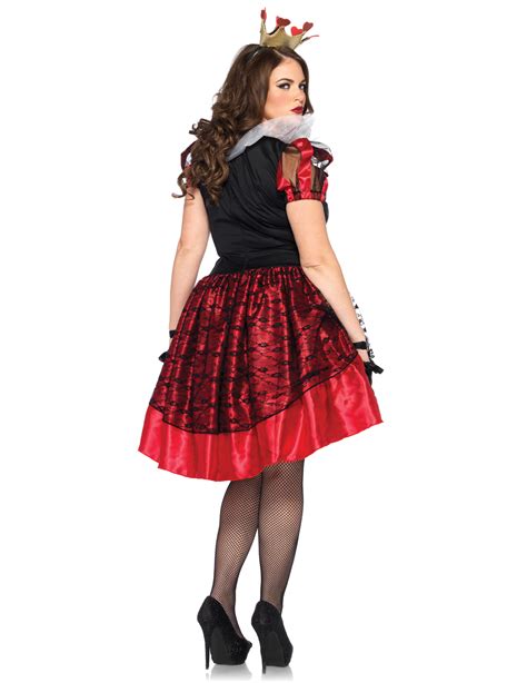 Queen Of Hearts Costume For Women Plus Size Adults