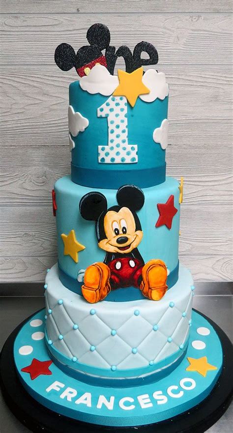 1St Birthday Mickey Mouse Cake Decorations : Mickey Mouse Clubhouse 1St