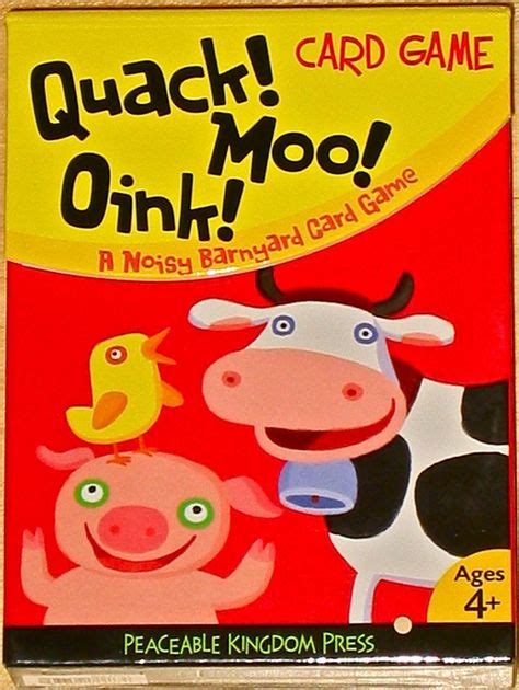 Quack Moo Oink Board Game Boardgamegeek