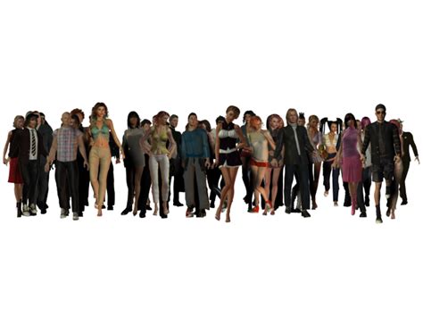 Crowd Social Group Drawing Others Png Download 640480 Free
