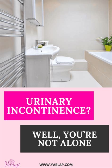 Urinary Incontinence Remedy Toilet Yarlap Medical
