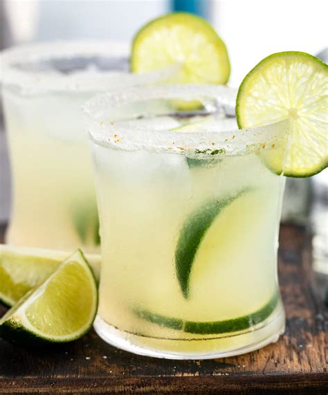 Classic Margaritas No Mix 4 Ingredients The Chunky Chef