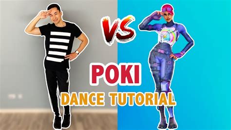 Poki Emote Dance Tutorial Pokimane Fortnite Dance Youtube