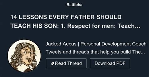 14 Lessons Every Father Should Teach His Son
