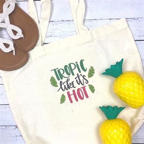 Diy Tote Bag With Printable Heat Transfer Paper Kelly Leigh Creates