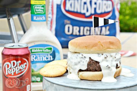 Dr Pepper Ranch Burgers Grilling Recipe Brie Brie Blooms