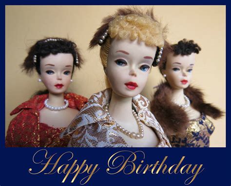 Happy Birthday Barbie Vintage Barbie 3 Dolls All Decked Flickr