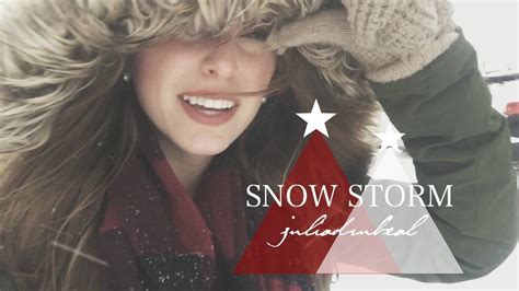 Vlogging durring a tornado !! SNOW STORM // VLOG - YouTube