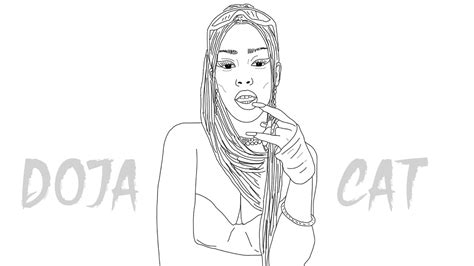 How To Draw Doja Cat Youtube