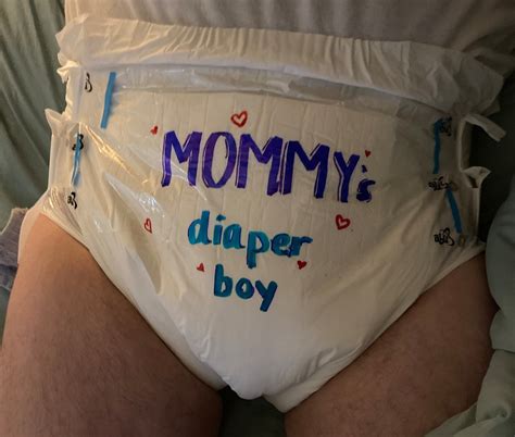 Abdl Fetish Adult Baby Diaper Mommys Diaper Boy Etsy