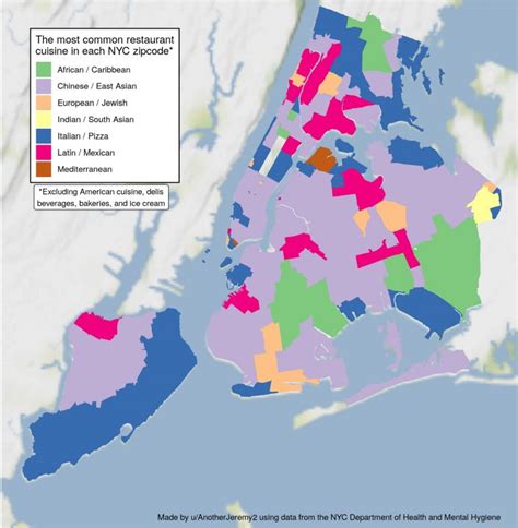 Race And Ethnicity Map Of New York City Vivid Maps