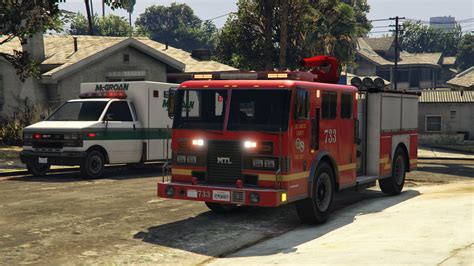 Mtl Fire Truck Mapped Replace Liveries Gta5