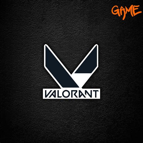 Valorant Valorant Logo Premium Fan Made Sticker Game Series