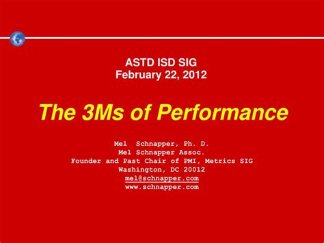 Feel free to contribute the topic. PPT - ASTD ISD SIG February 22, 2012 PowerPoint ...