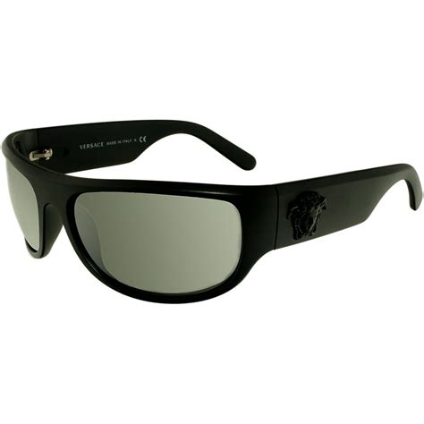 Versace Versace Men S Ve4276 50796g 63 Black Rectangle Sunglasses