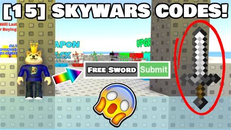 Op Roblox Skywars Codes Roblox Skywars Youtube