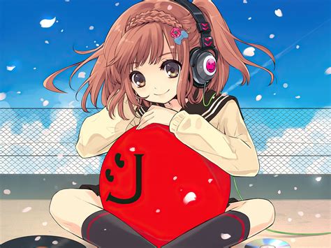 Anime Headphones Hd Wallpaper By Ito Noizi