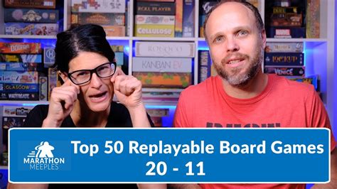 Top 50 Replayable Board Games Of All Time 20 11 Youtube