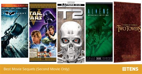 Best Movie Sequels Second Movie Only Top Ten List TheTopTens