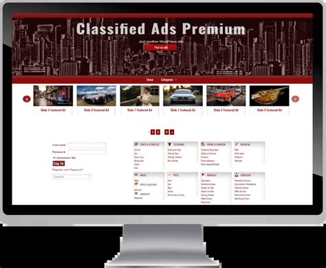 free wordpress theme classified ads seos themes