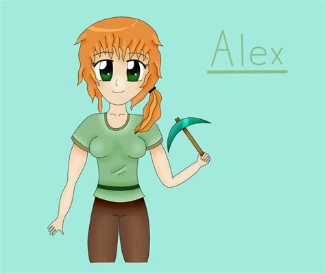 Alex New Character Minecraft By Sweetyjane1702 On Deviantart