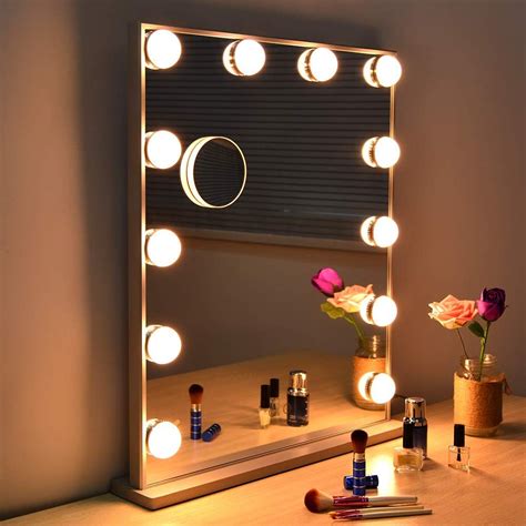 Vanity mirrors are an extremely valuable tool. Amazon.com: Wonstart Hollywood Vanity Mirror with Light ...