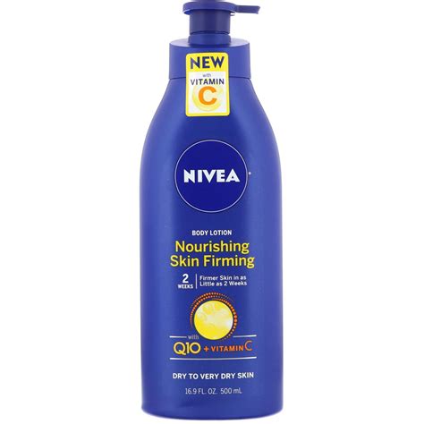 Nivea Nourishing Skin Firming Body Lotion Dry To Very Dry Skin 169