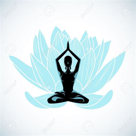 23652865 Meditation Symbol For Yoga Studio Vector Illustration Stock