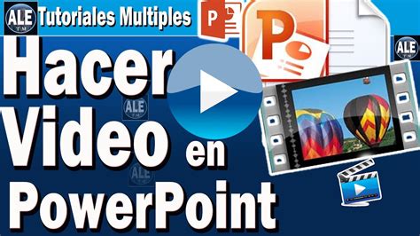 Como Hacer Videos En Power Point Editar Gravar Voz En Power Point YouTube
