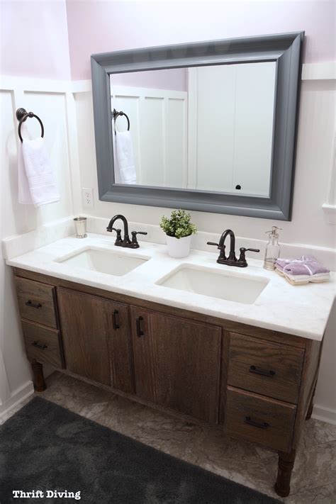 How To Build A Diy Bathroom Vanity From Scratch
