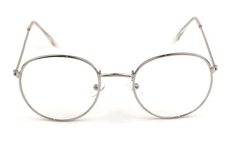 George Costanza Round Silver Frame Glasses Seinfeld Costume Nerd Eye Tv