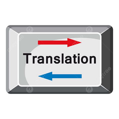 Traducir Icono De Botón Estilo De Dibujos Animados Png Traducir