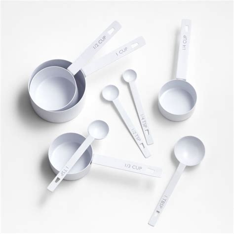 Nera Matte White Dry Measuring Cups Reviews Crate And Barrel Canada
