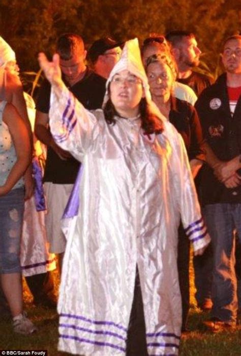 female kkk leader believes her hometown would be crime free without black people daily mail online