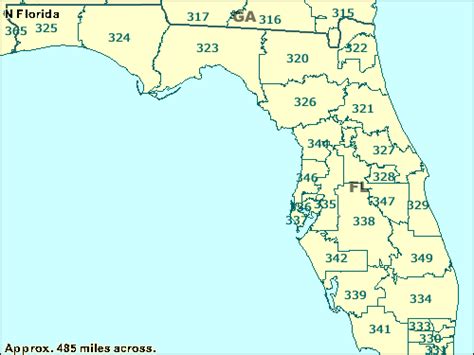 26 Central Florida Zip Codes Map Online Map Around The World