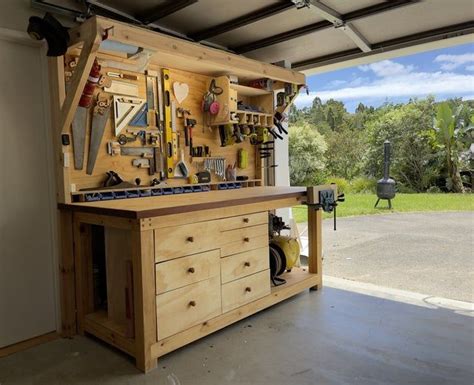 How To Build A Diy Wood Workbench Super Simple 50 Bench Artofit