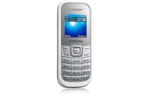 Téléphone Samsung E1200 Blanc Ou Noir Gt E1200i Samsung