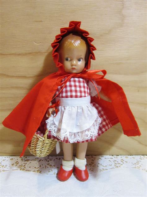 Collectible Vintage Effanbee Patsyette In Storyland Little Red Etsy