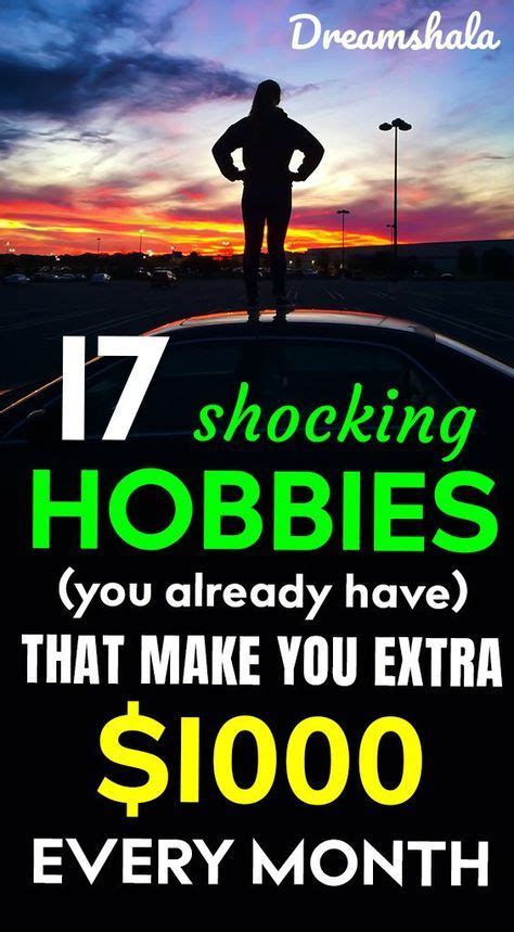 If you have an eye for color and placement, web design can quickly become a way to earn extra income on the side. 17 Money Making Hobbies That Pays You Every Day ...