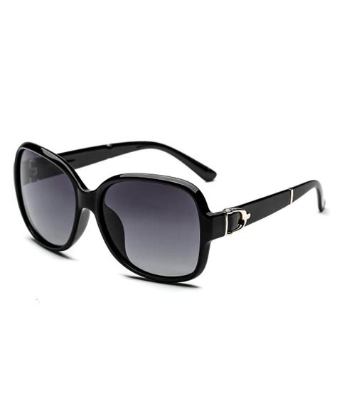 Womens Polarized Wayfarer Sunglasses Retro Square Oversized Sunglasses